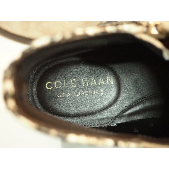 Cole Haan Snakeskin Tan Suede Zipper Ankle Boots, Size 7 (US) - Picture 6 of 10